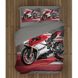 Олекотен спален комплект с мотор Дукати - Ducati