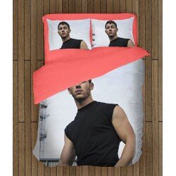 3D спално бельо Ник Джонас - Nick Jonas