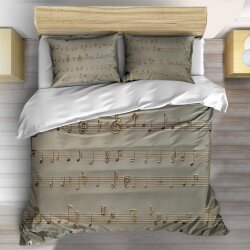 Спален комплект Notes music - Музиката оживява