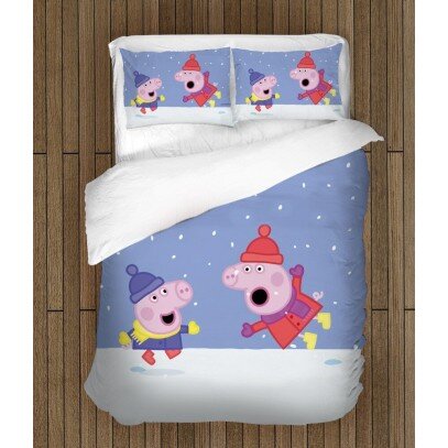 Празничен спален комплект Коледата на Пепа Пиг - Peppa Pig Christmas