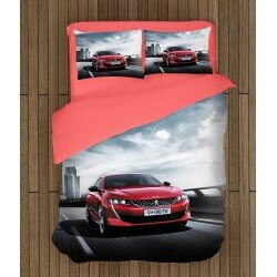 Фенски спален комплект Пежо - Peugeot Red