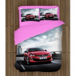 Фенски спален комплект Пежо - Peugeot Red