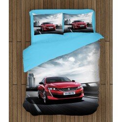 Фенски спален комплект Пежо - Peugeot Red