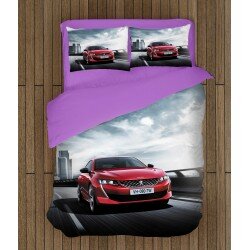 Фенски спален комплект Пежо - Peugeot Red