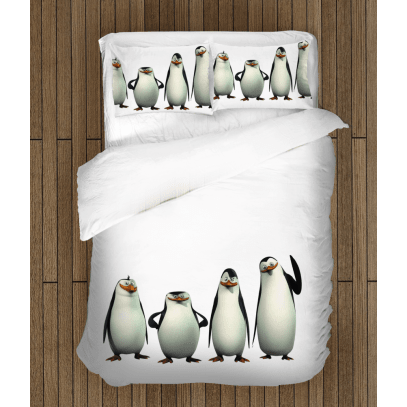 Чаршафи Пингвините от Мадагаскар - Penguins from Madagascar