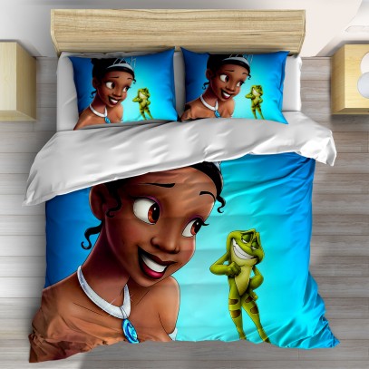 3D детско спално бельо Принцеса Тиана - Princess Tiana