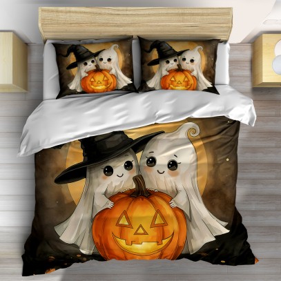 Есенно спално бельо Призрачен Хелоуин - Spooky Halloween