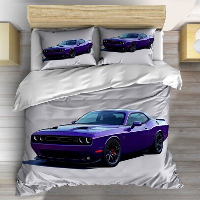 Спален комплект Purple Dodge - Лилав Додж