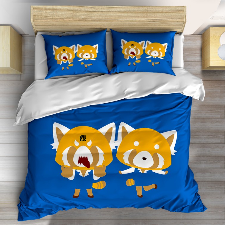 3D спално бельо Рецуко - Aggretsuko