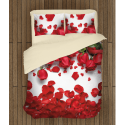 Спално бельо със завивка Романтика рози - Roses Romance