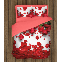 Спално бельо със завивка Романтика рози - Roses Romance