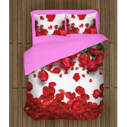 Спално бельо със завивка Романтика рози - Roses Romance