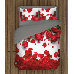 Спално бельо със завивка Романтика рози - Roses Romance