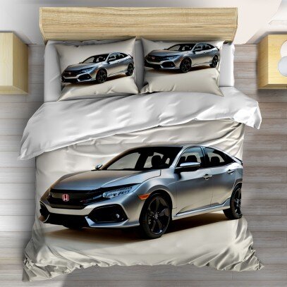 Спален комплект A Silver Sedan Civic - сив седан Хонда 