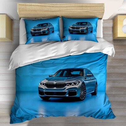 Спален комплект The New BMW - Син модел БМВ