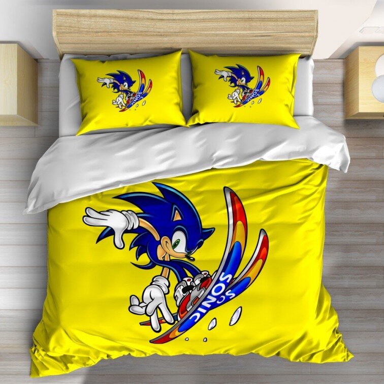 Олекотен спален комплект Соник - Sonic Skiing