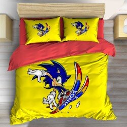 Олекотен спален комплект Соник - Sonic Skiing