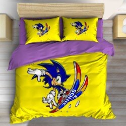 Олекотен спален комплект Соник - Sonic Skiing