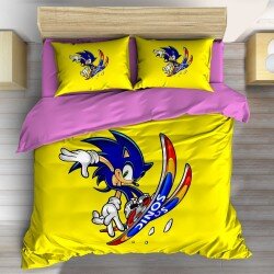 Олекотен спален комплект Соник - Sonic Skiing