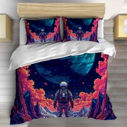 Модерно спално бельо Космонавт - Belio-Space man