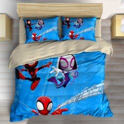 Олекотен спален комплект Спайди - Spidey in air