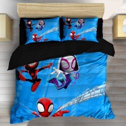 Олекотен спален комплект Спайди - Spidey in air