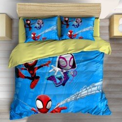 Олекотен спален комплект Спайди - Spidey in air