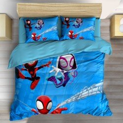 Олекотен спален комплект Спайди - Spidey in air