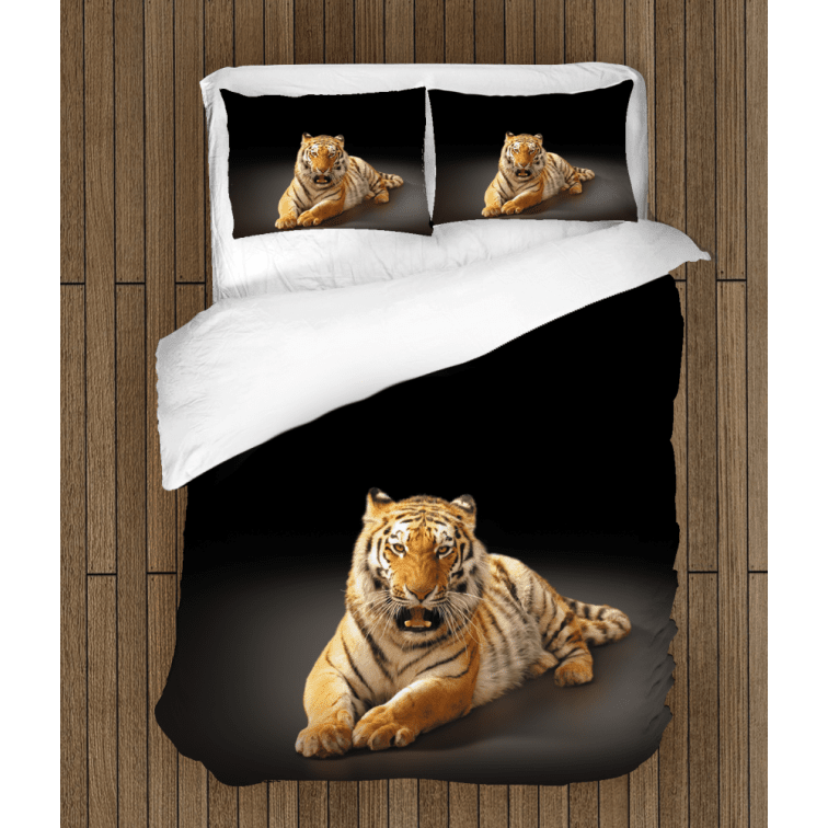 Комплект 3D чаршафи Тигър - Tiger Black