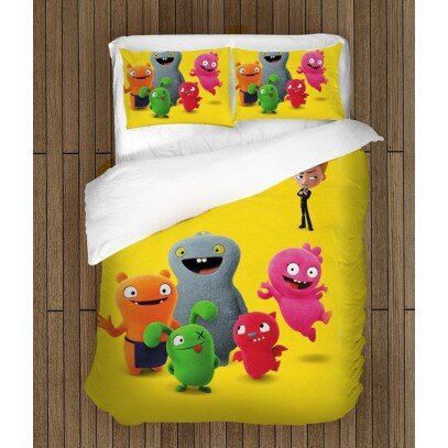 Детски спален комплект Грозни кукли - UglyDolls
