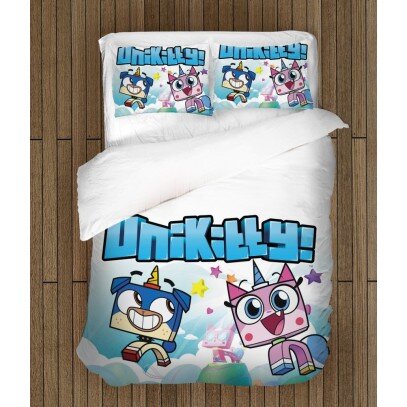 Детски спален комплект Юникити в бяло - Unikitty White