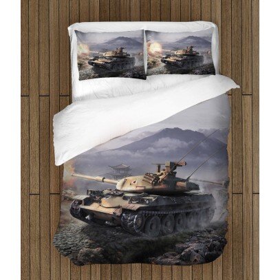 Фенско спално бельо World of Tanks