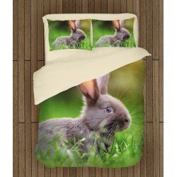 Спално бельо Заек в тревата - Rabbit in the Grass