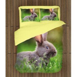 Спално бельо Заек в тревата - Rabbit in the Grass