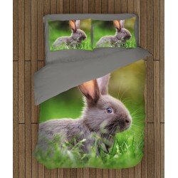 Спално бельо Заек в тревата - Rabbit in the Grass
