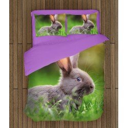 Спално бельо Заек в тревата - Rabbit in the Grass
