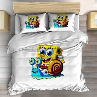 Забавно спално бельо Sponge Bob - Спондж Боб