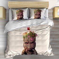 Спално бельо I Am Groot - Аз съм Грут
