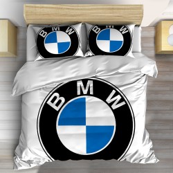 Ефектно спално бельо с лого БМВ - BMW Logo